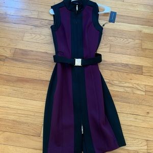 Tommy Hilfiger Zip Front Scuba Dress